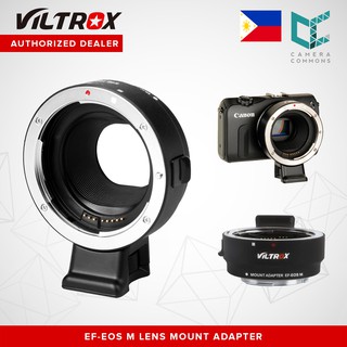 VILTROX EF-EOS M Lens Mount Auto Focus Adapter - for Canon EOS (EF/EF-S) D/SLR Lens to Canon EOS M