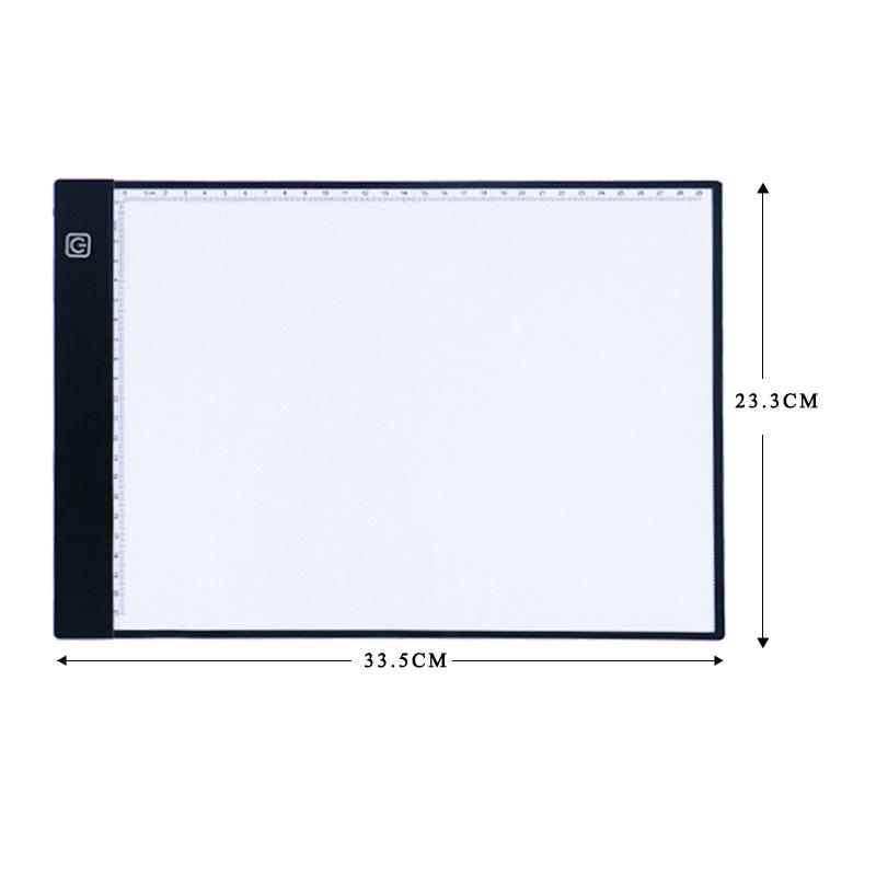Adjustable A4 LED Board Copy Pads Panel Drawing Tablet Light Box Tracing Art xsd4