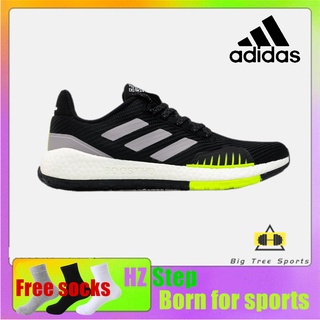 Adidas adidas men's spring new PulseBOOST popcorn wear-resistant comfortable cushioning men's sports running shoes 002