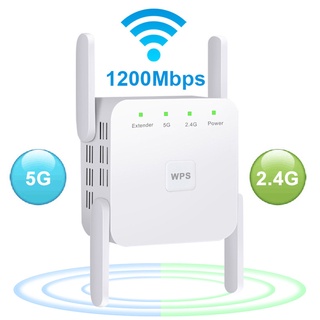 5Ghz Wireless WiFi Repeater 1200Mbps Router Wifi Extender 2.4G Long Range Wifi Booster 5G Wi-Fi Sign