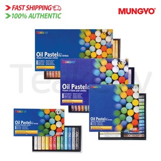 [Mungyo] Oil Pastels Set of 12 / 24 / 36 / 48 - Assorted Colors