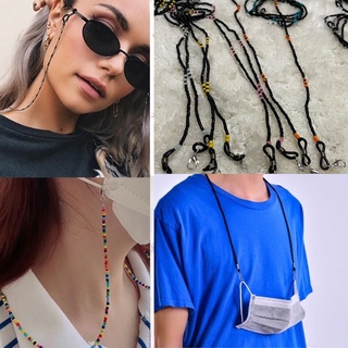 Face mask/Eyeglass Necklace chain/ handmade beads neck chain