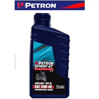 Petron Sprint 4T SC 400 Scooter Oil Premium Multi-grade SAE 15W-40 (800ml)
