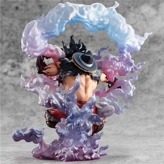 One Piece Monkey D Luffy Snake Man Gear Fourth Action Figure Decoration Home Statue Japan Anime (3)