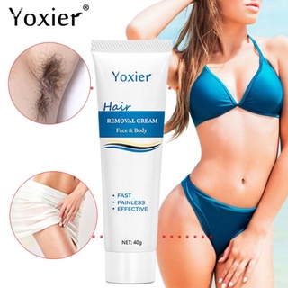 Yoxier 40g Effect Hair Removal Spray Gentle Painless Hair Removal Cream Depilation Spray Woman Body