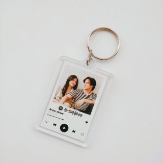 2PCS FOR 79PESOS ONLY! CODE SPOTIFY ACRYLIC KEYCHAIN IN WHITE TEMPLATE (1)