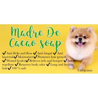 MADRE DE CACAO DOG SHAMPOO AND SOAP 500 ML AND 135 GRAMS
