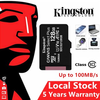 Kingston SD card memory card high speed flash memory card Micro SD Ultra 100MB/s 32GB 64GB 128GB for mobile phone PC camera camera monitoring driving recorder