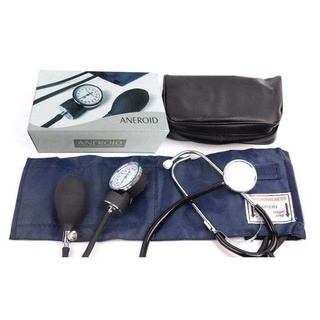 Mura ang Wumart Aneroid Sphygmomanometer Blood Pressure Measure Device Kit Cuff Stethoscope