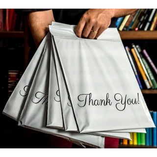 Express Delivery Thank You Waybill Pouch Gift Plastic Shipping Envelope Poly Mailer Bags (1 pc)