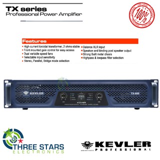 Kevler TX-600 1400W Professional Power Amplifier TX 600 TX600