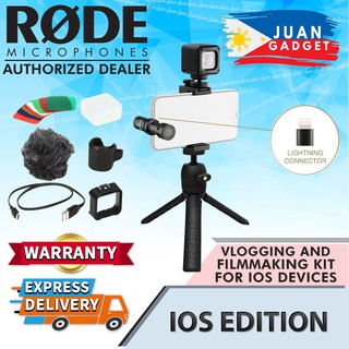 Rode Vlogger Kit iOS Edition Filmmaking Kit for Mobile Devices with Lightning Ports | Juan Gadget