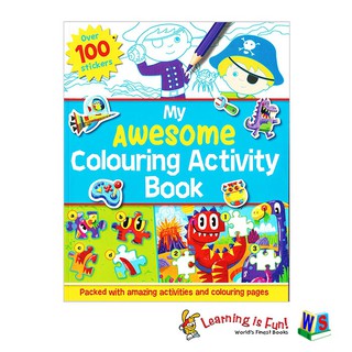 WS MY COLORING ACTIVITY BOOK-AWESOME