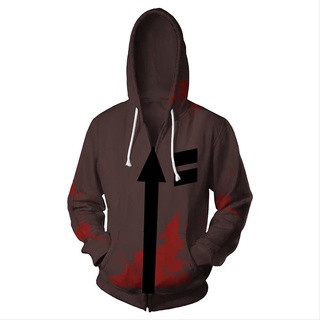 In Stock Anime Angels of Death Cosplay Isaac Foster Cosplay Hoodie Adult Fancy Isaac Foster Hoodie Sweatshirt Pullover
