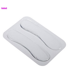 [Ruibull] 1Pair Silicone Gel Heel Cushion Protector Foot Feet Care Shoe Insert Pad Insole