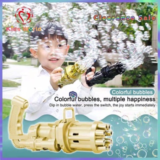 Dual-use Electric Gold&Black&Pink Bubble Machine Automatic Blowing for Birthday Christmas party gift