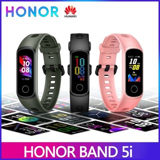 Original Huawei Honor Band 5i Smart Band Blood Oxygen Tracker AMOLED Watch Sleep Fitness Sport Running Tracker