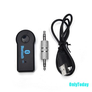 [OnlyToday] 3.5mm Streaming Car Wireless Bluetooth Car Kit AUX Audio Music Receiver Adapter