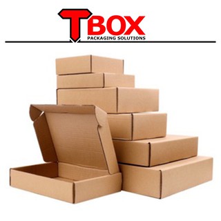 ON HAND Carton box corrugated packaging Kraft Lowest price/ Brown Kraft Mailer Corrugated Box