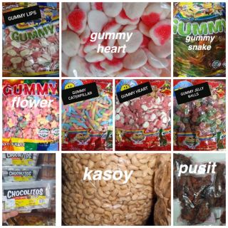 Gummies wholesale/kasoy/pusit