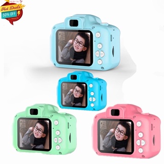 ☾FS Kids Digital Video Camera Mini Rechargeable Children Camera Shockproof 8MP HD Toddler Cameras Ch