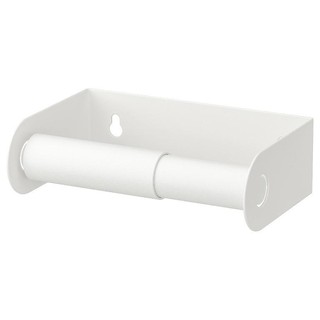 Ikea White Steel Toilet Roll Holder (3)