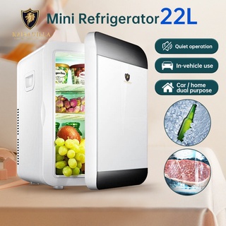 Kaisa Villa mini refrigerator 22L car home dual use small refrigerator portable mini refrigerator