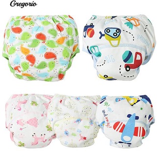 【Ready Stock】Cloth Diapers ❐COD!Gregorio Baby Infant Reusable Washable Underpant Traning Pant Cotton