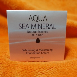 CAIMEI AQUA SEA MINERAL NATURAL ESSENCE 8 IN ONE WHITENING AND MOISTENING FOUNDATION CREAM