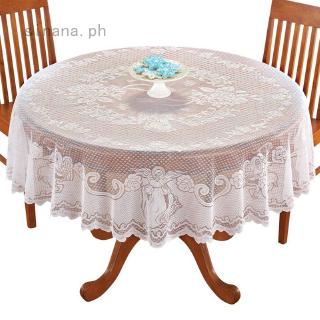 sinana Vintage Angel Lace Tablecloth Rectangle Round Table Cloth Cover Home Party pwn