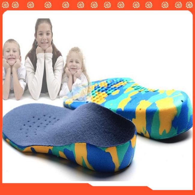 Children Kids Eva Orthopedic Insoles Children Flat Foot Arch Support Orthotic Pads Correction Insole