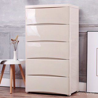 Thickened Drawer Storage Cabinet Plastic Multi-Layer Wardrobe Locker Clothes Toy Storage Box Kitchen