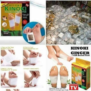 COD KINOKI FOOT PADS white BOX