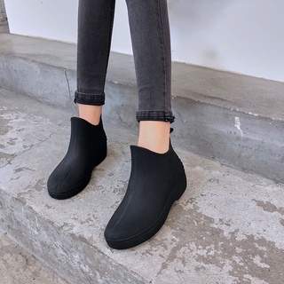 ✗⊙✲Japanese fashion all-match rain boots women short rain boots non-slip low-cut water shoes shoppin