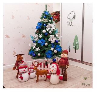 Floe Christmas Ball Christmas Tree Decorations Christmas Ornaments New Year Gift 4cm