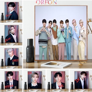 【ORFON】Enhypen KPOP Paint by Numbers DIY Digital Oil Painting by Numbers On Canvas