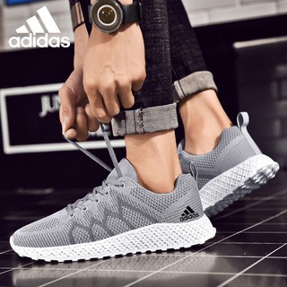 New Adidas Sports Shoes Men's Low-top Casual Shoes Popular Sports Shoes Running Shoes Lightweight Breathable Comfortable Jogging Shoes Men's Shoes Large Size 39-45 (1)