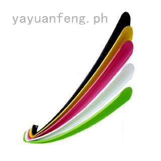 yayuanfeng s Colorful 12 cm Long Handle Shoe Horn Shoehorn Plastic Shoe Helper Portable