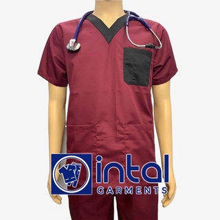 【good-looking】⊙♕Scrub Suit High Quality Medical Doctor Nurse Scrubsuit Set Regular 2 Pocket Pants Un
