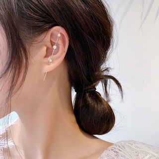 XiaboACC 1Pc Korean Fashion Multiwear Zircon Helix Slash Earrings (6)