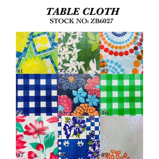 Plastic Heat Resistant Table Cloth (ZB6027)