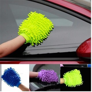 Mitt Microfiber Car Window Cleaning Cloth Duster Towel Glove (1)