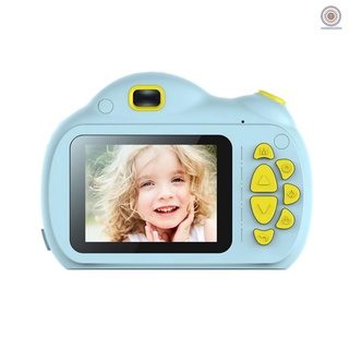 RMF Portable Intelligent Focus Mode Large Screen Children Camera Cartoon Mini Dual Lens Digital Came