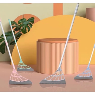 Multifunction Magic Broom Sweep Dust Hair Bathroom Wiper Broom Removable Wiper Broom Household Clean