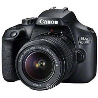 Canon EOS 4000D DSLR Camera with 18-55 III Lens 7ZEN