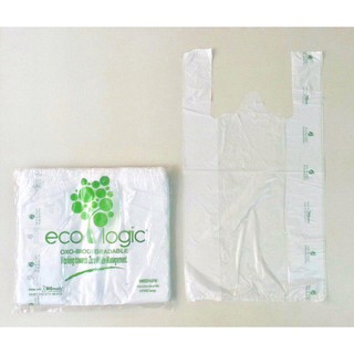 oxo-biodegradable MEDIUM plastic sando bag 100pcs/pack