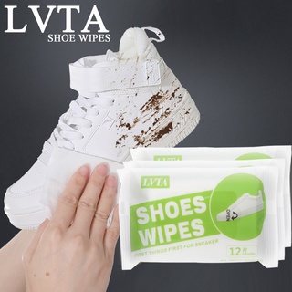 Portable LVTA Shoe Wipes Travel Disposable Sneakers Cleaning Wet Wipes No Wash Deep Cleaning Wipes