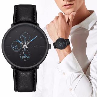 Men Leather Business Watches Luxury Male Sport Watch Quartz Clock YOLAKO Brand Watch