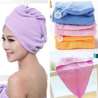 Magic hair drying shower cap ASSORTED COLOR