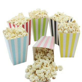 10pcs Popcorn Box